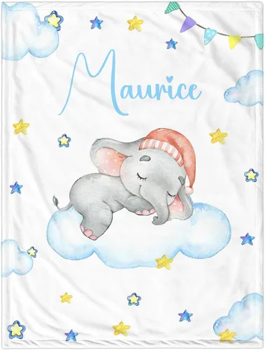 Miniatura 13 de Manta de Bebé Personalizada para Niñas, Manta de Bebé Personalizada con Nombre, Mantas Suaves y Acogedoras Personalizadas con Nombre para Niños