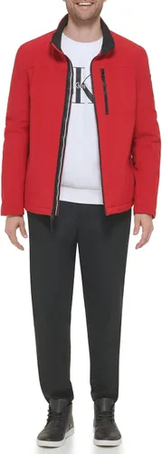 Miniatura 4 de Calvin Klein Coat, Mens Jackets, Soft Shell with Sherpa Lining