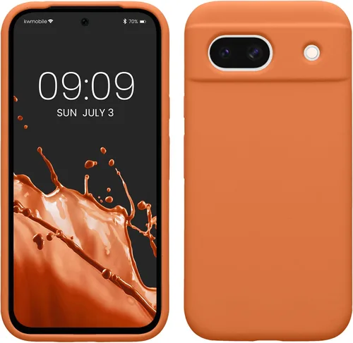 Miniatura 320 de kwmobile Funda Compatible con Google Pixel 6 Pro - Funda de Teléfono de Silicona TPU con Acabado Suave - Azul Caribe
