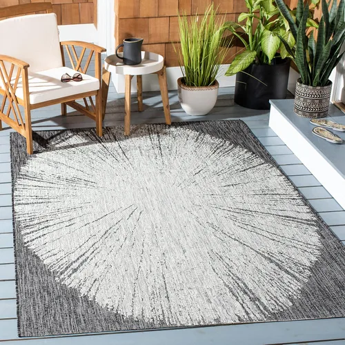 Miniatura 33 de Safavieh Courtyard Collection CY8893 - Alfombra decorativa para interiores y exteriores, no desprende pelusa, fácil de limpiar, 2 x 3 pies 7 beige