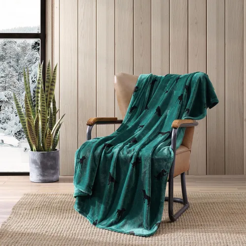 Miniatura 9 de Eddie Bauer - Manta, Forro Polar Cepillado y Ropa de Cama Sherpa Suave, Manta para Sofá y Cama (Gris Tono Alce, 50" x 60")