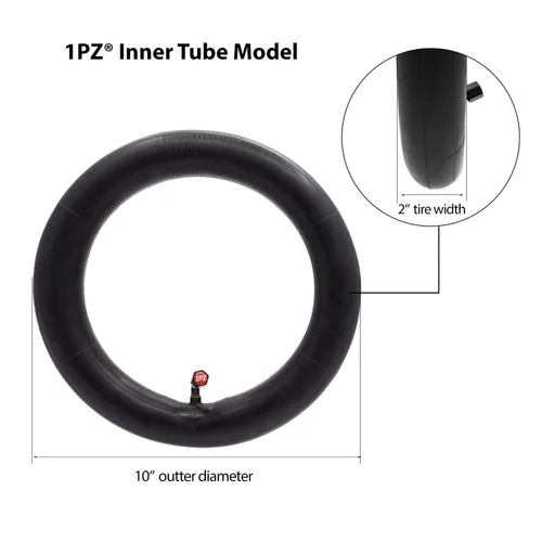 Miniatura 3 de 1PZ Paquete de 2 válvulas de 90° resistentes de 10 x 2 pulgadas, 10 x 2.125 pulgadas, repuesto de tubo interior para 10 x 1.90 10 x 1.95 54-152, 2