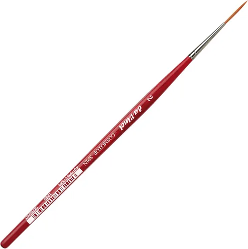 Miniatura 378 de da Vinci Watercolor Series 5580 CosmoTop Spin Pincel de Pintura, Redondo Sintético con Mango Rojo