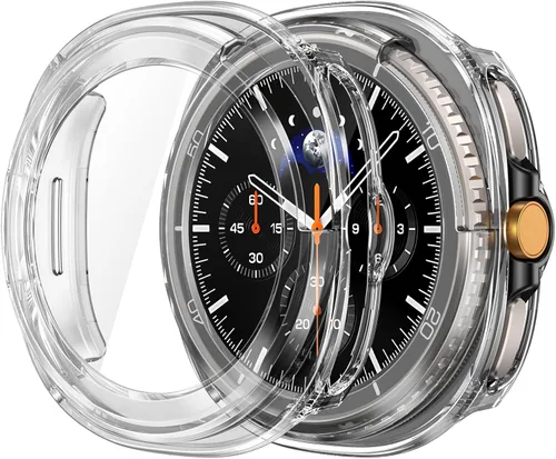 Miniatura 13 de Misxi - Juego de 2 fundas rígidas de policarbonato con protector de pantalla para Samsung Galaxy Watch 5 Galaxy Watch 4 de 40 mm, funda ultradelgada