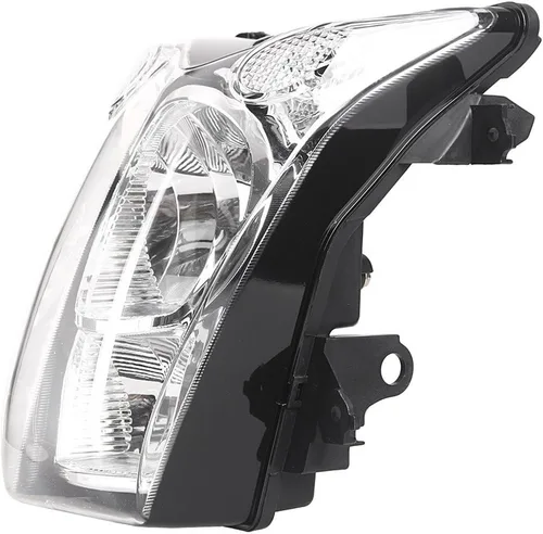 Miniatura 5 de Conjunto de faros delanteros de motocicleta compatible con Kawasaki ER-6N 2009 2010 lente transparente