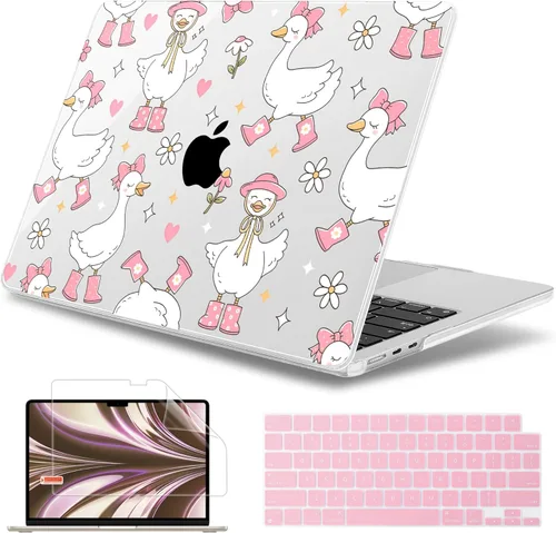 Miniatura 30 de May Chen para M4 MacBook Air de 13.6 pulgadas Funda 2025 2024 2023 2022 Modelos: A3240 A3113 M3 A2681 M2, Carcasa de plástico rígido para MacBook