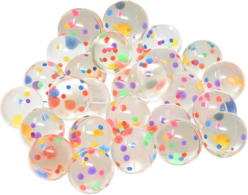 Miniatura 26 de Kiddie Play 25 Bouncy Balls for Kids Party Favors Bouncy Ball 27mm Superball Small Rubber Balls for Kids
