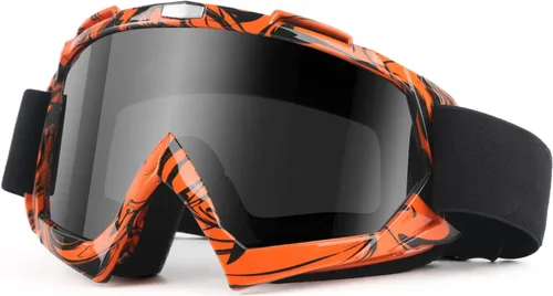 Gafas de motocicleta ATV para motocross, para bicicleta de tierra, antiarañazos, UV400, protección para los ojos, gafas para todoterreno,