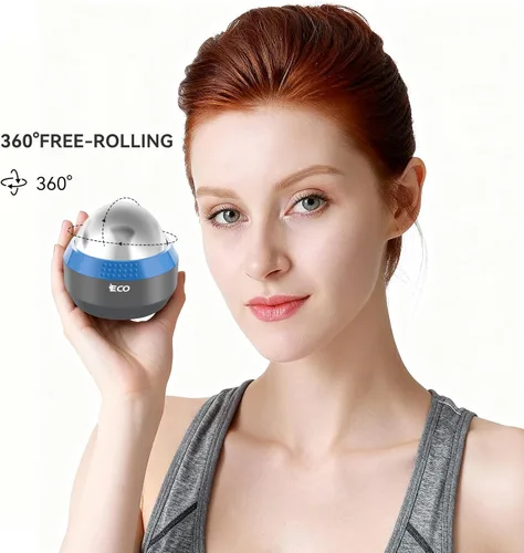 Miniatura 3 de Bola de rodillo de masaje frío iECO Cryosphere - Bola de masaje para alivio de frío y calor, liberación miofascial, terapia de puntos de activación