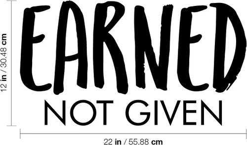 Miniatura 3 de Calcomanía de vinilo para pared, 12 x 22 pulgadas, con cita positiva de moda para oficina, negocios, tienda, gimnasio, fitness, escuela, sala