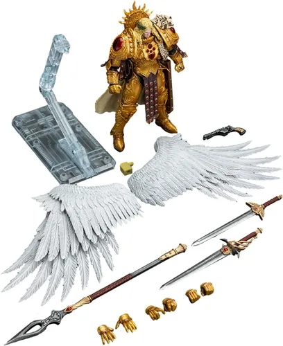 Miniatura 6 de JoyToy Warhammer 40K La Herejía de Horus 1/18 Figura de Acción Ángeles de Sangre Sanguinius Primarca de la IXª Legión Colección Modelo Cumpleaños