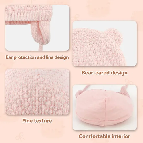 Miniatura 3 de Duoyeree - Gorro de punto para bebé