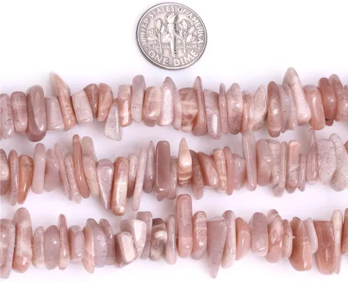 Miniatura 4 de Cuentas de punta de diente de piedra natural natural perforadas para hacer joyas de 15 pulgadas (0.394 x 0.591 in)