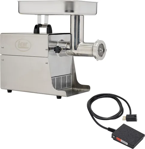 Miniatura 10 de Molinillo de carne eléctrico Big Bite de acero inoxidable, marca LEM Products