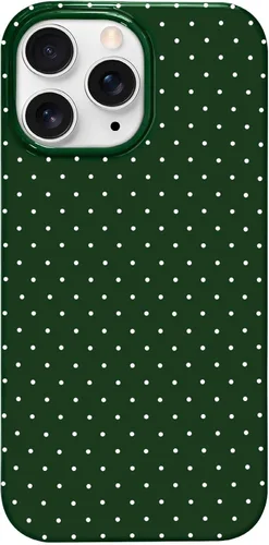 Miniatura 216 de Hython Funda para iPhone Air, diseño estético de lunares lindos, funda simple de 6.5 pulgadas, delgada, antiarañazos, parachoques de TPU suave, a