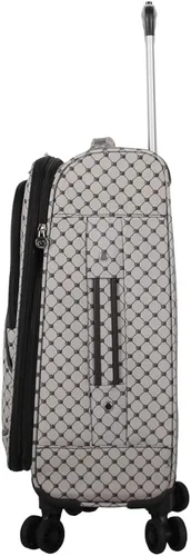 Miniatura 4 de steve madden Equipaje de diseñador, Noble NegroGris, Bolsa de mano con ruedas giratorias