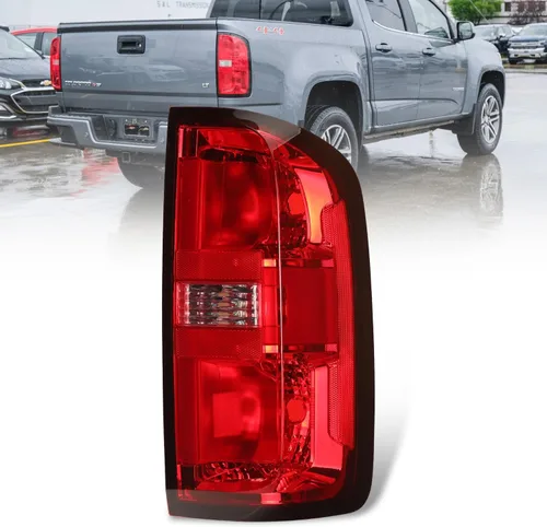 Miniatura 10 de Luz trasera para Chevy Colorado 2015-2022, lente roja, luces traseras estilo OEM, repuesto para 15-22, Colorado, 1 par 1 juego