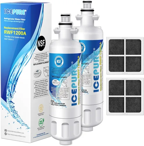 ICEPURE 46-9690 Reemplazo para LG LT700P ADQ36006101, Kenmore Elite 46 9690, LFXC24726S, 469690, ADQ36006102 LMXS27626S LFXS30766S Filtro de agua
