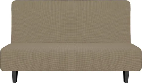 Miniatura 65 de Easy-Going - Funda elástica para futón, cubierta para sofá cama sin brazos, protector de muebles sin reposabrazos con parte inferior elástica