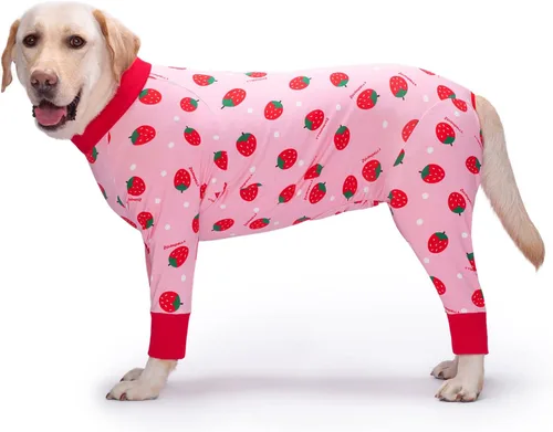 Miniatura 9 de Traje de recuperación para perros después de la cirugía para hembras y machos, camiseta de castración para perros de talla mediana y grande