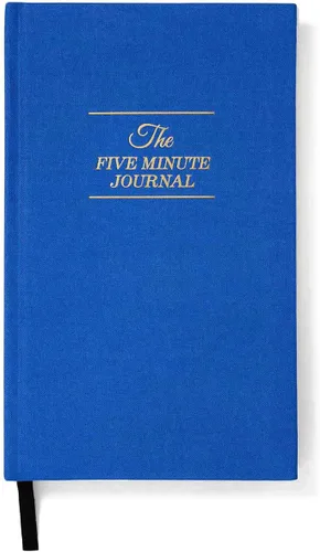 The Five Minute Journal, diario original de gratitud 2023, diario de reflexión y manifestación para atención plena, diario sin fecha con lámina