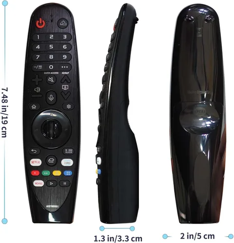 Miniatura 9 de RIVIERA Magic Remote para LG Smart ThinQ OLED Nanocell WebOS UHD TV con función de voz y puntero compatible con MR22/21/20GA MR18BA MR23/24/25GN