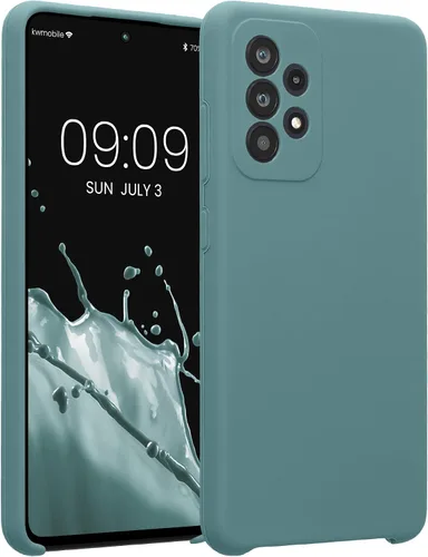 Miniatura 61 de kwmobile Funda compatible con Samsung Galaxy A13 4G - Funda delgada de silicona TPU - Acabado suave al tacto - Amarillo radiante