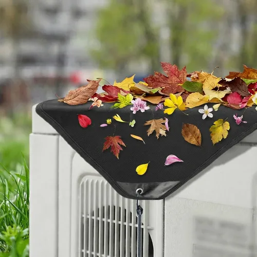 Miniatura 3 de Cubiertas de Aire Acondicionado para Unidades Exteriores 36 x 36 pulgadas, Cubierta de AC Impermeable 600D, Cubierta de Invierno para Condensador