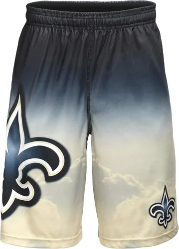 Miniatura 3 de FOCO Mens NFL Football Team Logo Gradient Big Logo Training Shorts Color del