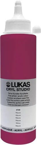Miniatura 11 de Lukas CRYL Studio Artist - Pintura acrílica para artistas, Alizarín Carmesí, botella de 250 ml - Pinturas acrílicas de alto pigmento para pintar