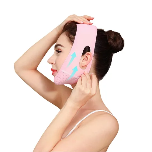 Yumo - Correa facial reutilizable, correa de barbilla para dormir, correa de barbilla ajustable, correa de mandíbula, moldeador de mandíbula, correa