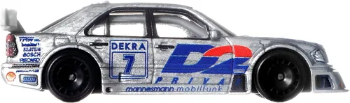 Miniatura 4 de Hot Wheels Car Culture Circuit Legend, Premium escala 1:64 fundido a presión 1994 AMG Mercedes Clase C DTM Touring Car, vehículo coleccionable