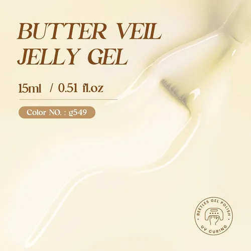 Miniatura 408 de Beetles - Esmalte de uñas de gel marrón – 0.5 onzas líquidas de esmalte de gel marrón oscuro, lámpara LED UV para uñas, regalo de manicura para I