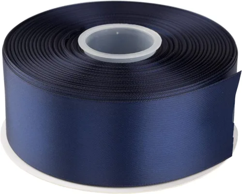 Miniatura 68 de AVANAVA Cinta de satén de doble cara de 1-1/2 pulgadas de ancho - 50 yardas (012-plateado)
