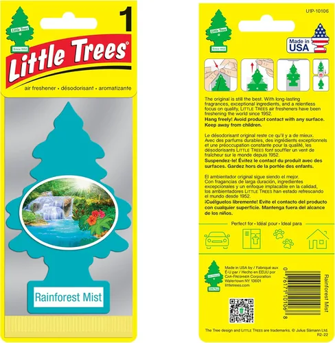 Miniatura 31 de Little Trees - Ambientador de árbol pequeño, Black Ice, paquete de 24
