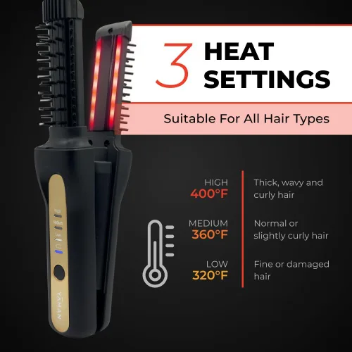 Miniatura 3 de YA-MAN SPA Styler® Volumen Inalámbrico + Suave - Estilo Inalámbrico, Reimaginado. Cepillo caliente híbrido + plancha plana