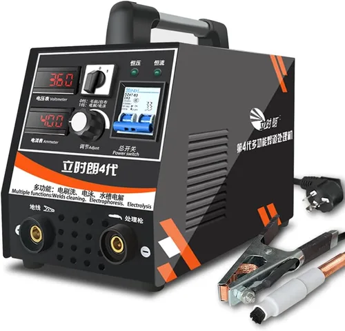 LSL-4000 Máquina de limpieza de electrólisis de perlas de soldadura 220V, limpiador industrial de soldadura para TIG, soldaduras por puntos.