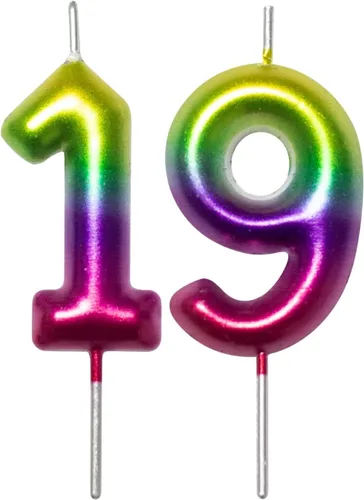 Miniatura 239 de DERVENTA Vela con números de 2.36 pulgadas, decoración perfecta para cumpleaños, brunch, postre, pastel, 1 pieza (número 0 rosa)