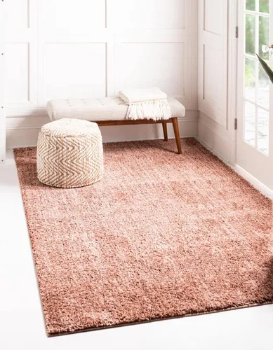 Miniatura 23 de Unique Loom Shaggy Chic Collection - Alfombra de área lanuda (9 pies 4 pulgadas x 12 pies 2 pulgadas, rectangular, color blanco sal marina)