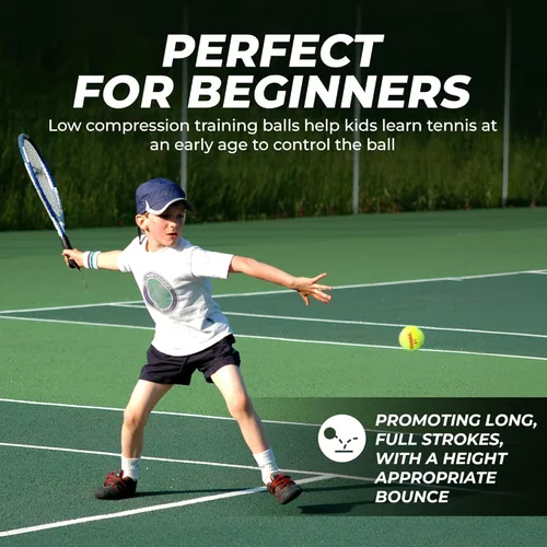 Miniatura 2 de Tourna Green Dot Low Compression Tennis Balls