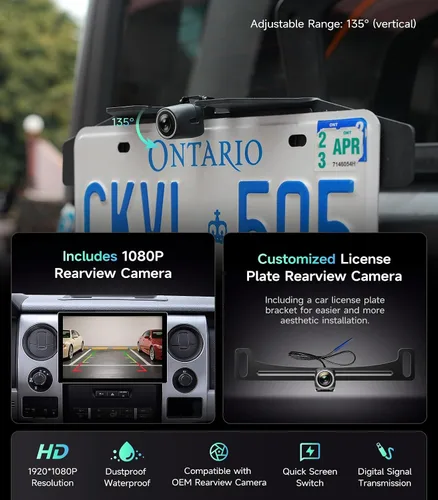 Miniatura 5 de 11.5 '' coche Radios estéreo actualización para Ford F150 2009 2010 2011 2012 con Carplay inalámbrico/Android auto/pantalla táctil/navegación GPS/HD