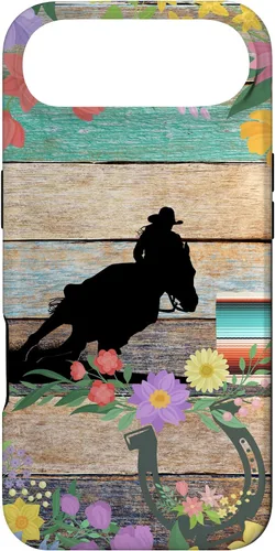 Miniatura 27 de Cute Serape Spring Flower Rodeo Western Horse Barrel Racing Case for iPhone 17