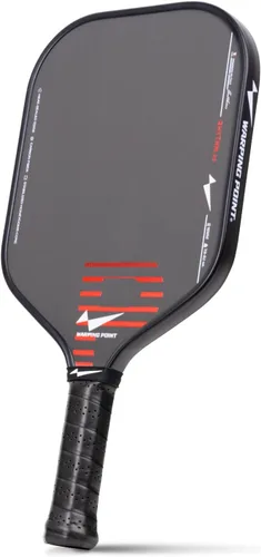 Miniatura 8 de Warping Point Rhythm 16MM Pickleball Paddle, Carbon Fiber Paddle, Thermoformed Design with MaxCell Honeycomb Core, Design for Precision Control &