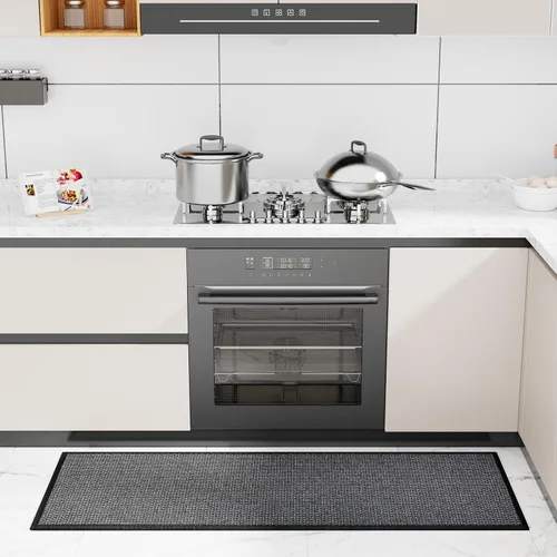 Miniatura 9 de Hargiis Alfombra de Cocina, Alfombras de Cocina de Goma Antideslizantes Lavables, Tapete Corredor Absorbente para Piso, Tapetes Lavables a Máquina