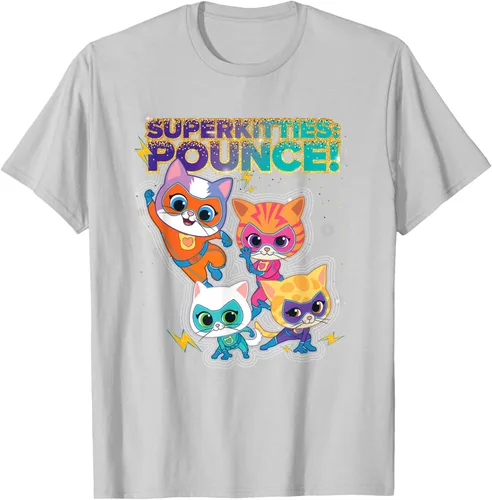 Miniatura 60 de Disney Junior SuperKitties Pounce! Camiseta de equipo completo, talla S