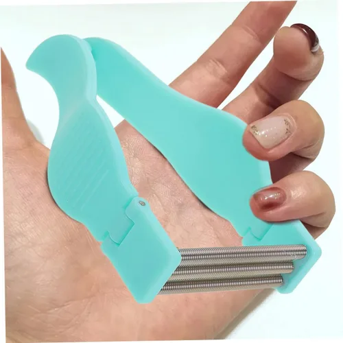 Miniatura 4 de 3 unidades de removedor de pelo de primavera para la cara, depiladora facial de mano, herramienta de eliminación fácil de pelo para mujeres, diseño