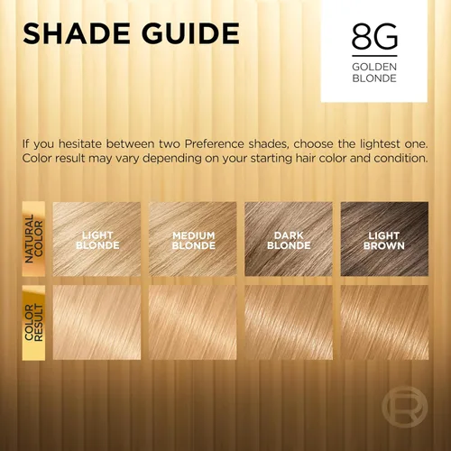 Miniatura 164 de L'Oreal Paris Superior Preference - Tinte permanente luminoso que desafía la decoloración, tinte para el cabello hasta 9 semanas de resplandor, 09