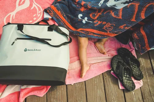 Miniatura 8 de Skog Å Kust ToteSak - Bolsa de playa impermeable con cremallera hermética