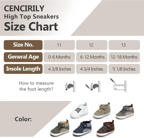 Miniatura 6 de KaKaKiKi - Tenis de lona para bebé, infante, niños, tenis con suela de goma antideslizante, tenis de caramelo caminantes, primerizos, precaminando