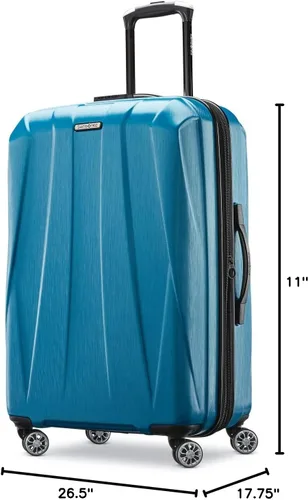 Miniatura 8 de Samsonite, Centric 2 - Maleta rígida expansible con ruedas giratorias, Azul Caribe